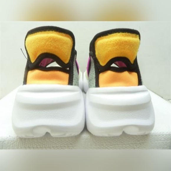 Nike Aqua Rift Sneakers; #CW 7164-700, Barely Volt, Fire Pink, Sz.7 - Picture 5 of 8